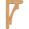 Ekena Millwork Westlake Craftsman Smooth Bracket w/ Offset Brace, Western Red Cedar, 5 1/2"W x 18"D x 30"H BKT0604X18X30WTL04SWR - alternate 2